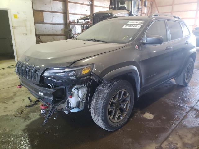 1C4PJMBX1LD650742 - 2020 JEEP CHEROKEE T GRAY photo 2