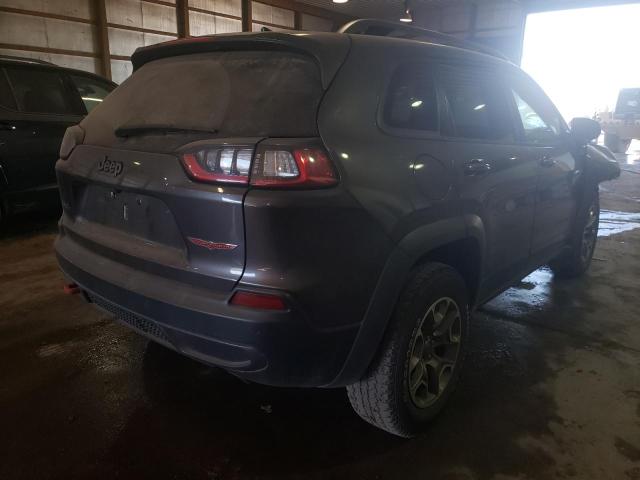 1C4PJMBX1LD650742 - 2020 JEEP CHEROKEE T GRAY photo 4