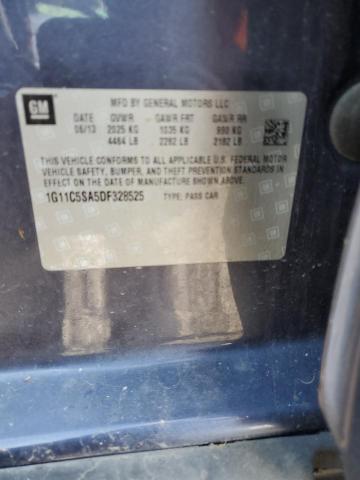 1G11C5SA5DF328525 - 2013 CHEVROLET MALIBU 1LT 灰色 照片 12