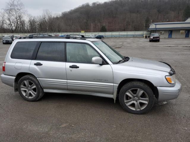 JF1SF65622H700457 - 2002 SUBARU FORESTER S ვერცხლისფერი ფოტო 4