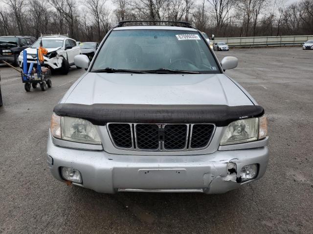 JF1SF65622H700457 - 2002 SUBARU FORESTER S ვერცხლისფერი ფოტო 5