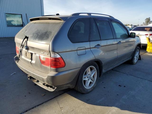 5UXFB53504LV02275 - 2004 BMW X5 GRAY photo 4