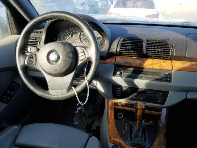 5UXFB53504LV02275 - 2004 BMW X5 GRAY photo 9