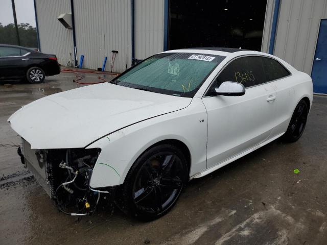 WAUVVAFR3AA021405 - 2010 AUDI S5 PRESTIG WHITE photo 2