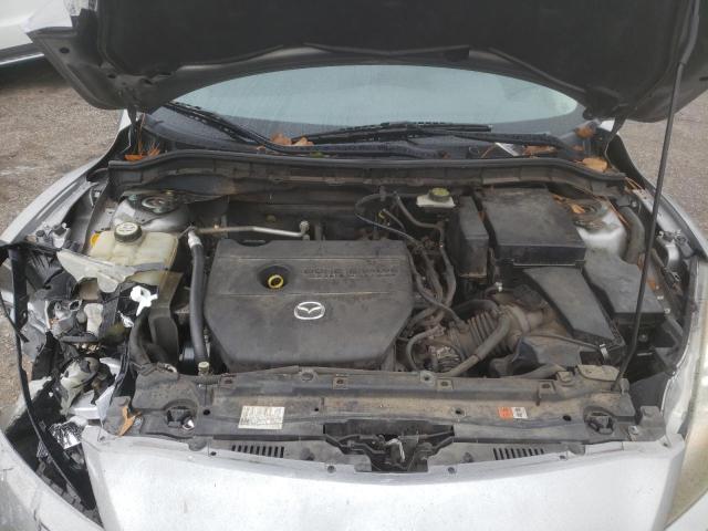 JM1BL1U53B1472072 - 2011 MAZDA 3 SILVER photo 11