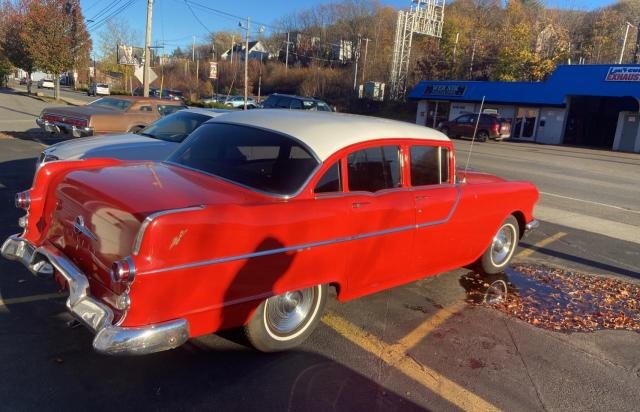 F755H12839 - 1955 PONTIAC CHIEFTAIN RED photo 4