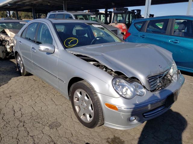 WDBRF54H06A871078 - 2006 MERCEDES-BENZ C 280 SILVER photo 1