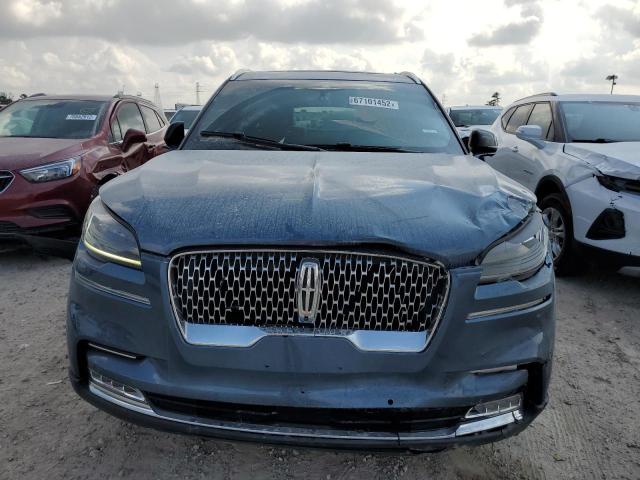 5LM5J7WC7LGL23642 - 2020 LINCOLN AVIATOR RE BLUE photo 5