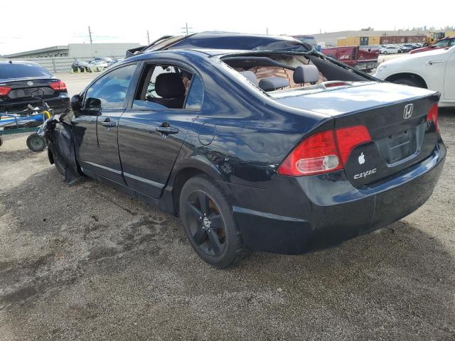 2HGFA16898H514268 - 2008 HONDA CIVIC EX BLACK photo 3