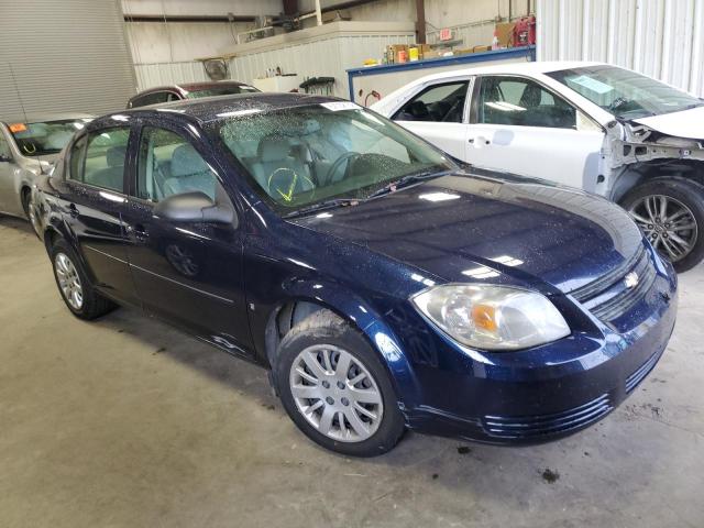 1G1AS58H597227610 - 2009 CHEVROLET COBALT LS BLUE photo 1