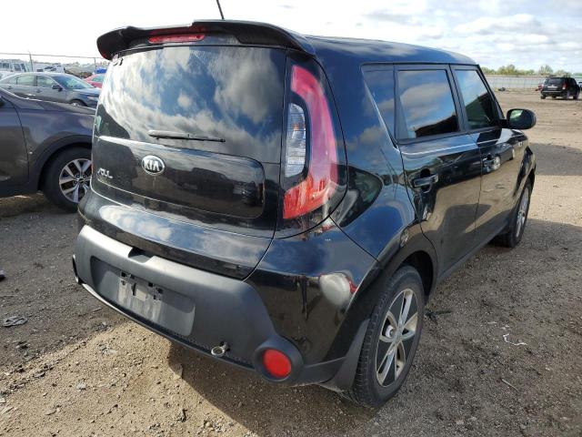 KNDJN2A21F7760424 - 2015 KIA SOUL BLACK photo 4