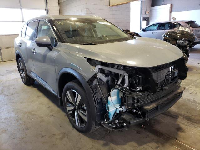 5N1AT3CA3MC820073 - 2021 NISSAN ROGUE SL GRAY photo 1