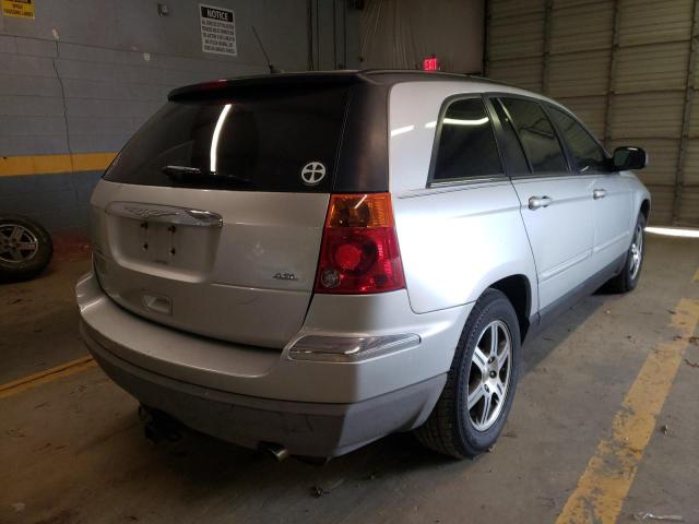 2A8GM68X07R240343 - 2007 CHRYSLER PACIFICA T SILVER photo 4