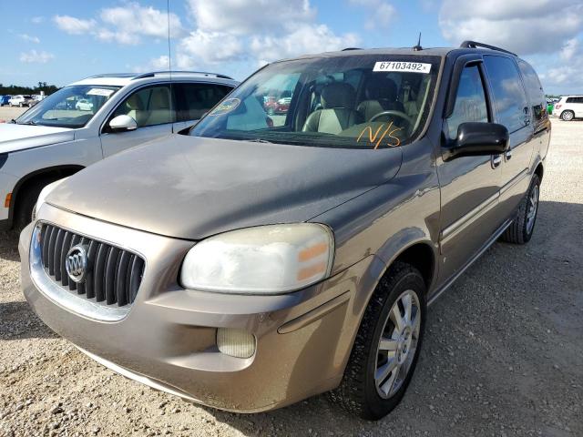 5GADV23L66D107237 - 2006 BUICK TERRAZA CX TAN photo 2