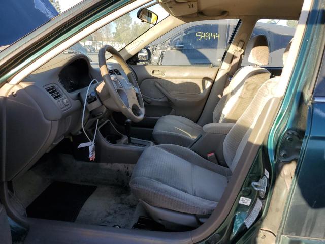 2HGEJ6610XH572392 - 1999 HONDA CIVIC BASE GREEN photo 7