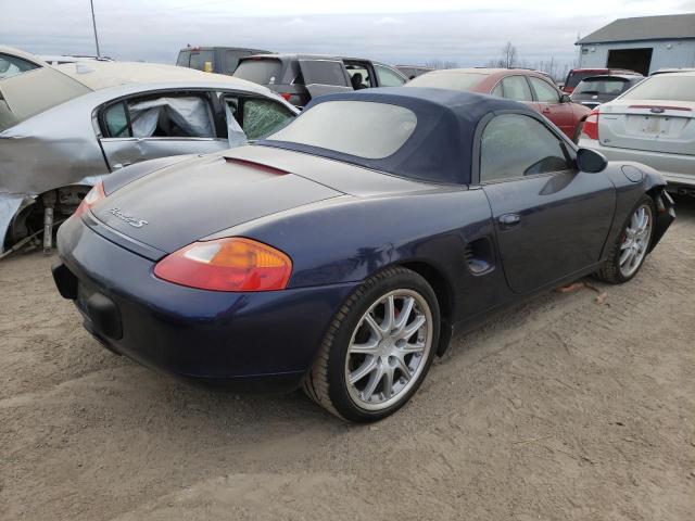 WP0CB29831S660194 - 2001 PORSCHE BOXSTER S BLUE photo 4