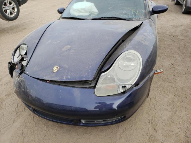 WP0CB29831S660194 - 2001 PORSCHE BOXSTER S BLUE photo 9