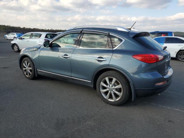 JNKAJ09E38M302319 - 2008 INFINITI EX35 BASE TEAL photo 2