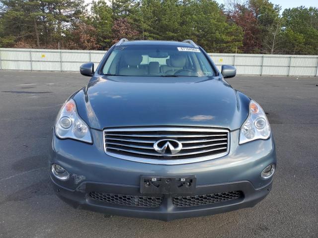 JNKAJ09E38M302319 - 2008 INFINITI EX35 BASE TEAL photo 5