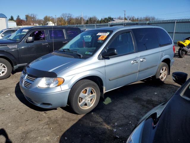 1D4GP45RX5B419271 - 2006 DODGE CARAVAN SX BLUE photo 1