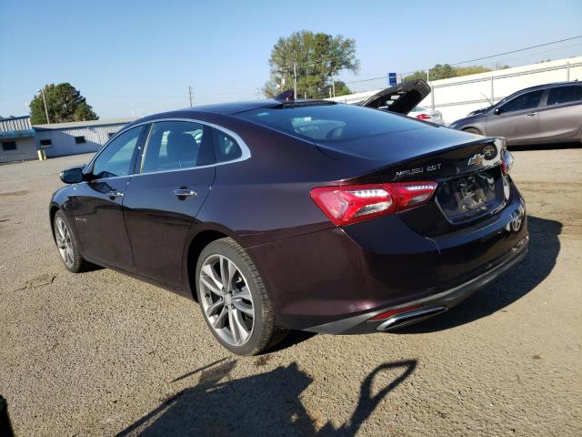 1G1ZE5SX8LF033614 - 2020 CHEVROLET MALIBU PRE მუქწითელი ფოტო 3