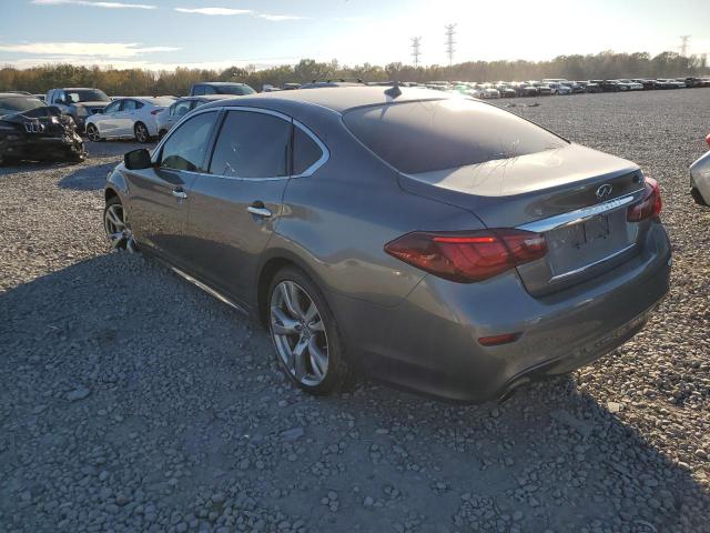 JN1BY1PP7FM601680 - 2015 INFINITI Q70L 3.7 GRAY photo 2