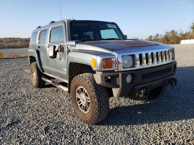 5GTDN13E078100720 - 2007 HUMMER H3 GREEN photo 1