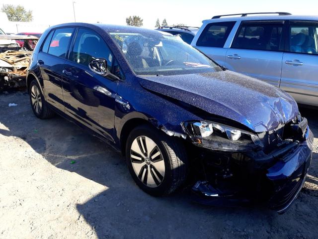 WVWKR7AU5KW909313 - 2019 VOLKSWAGEN E-GOLF SE BLUE photo 4