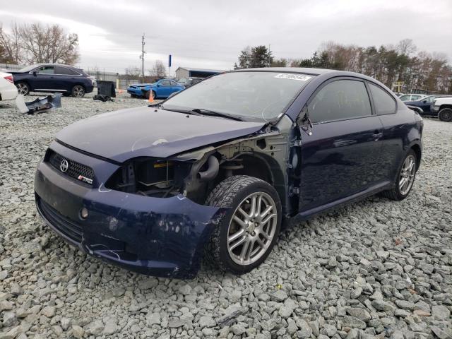 JTKDE167780222407 - 2008 TOYOTA SCION TC BLUE photo 2
