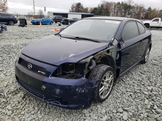 JTKDE167780222407 - 2008 TOYOTA SCION TC BLUE photo 9
