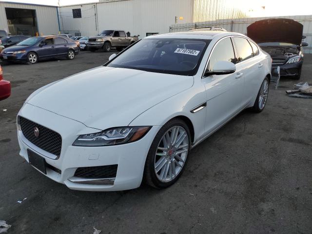 SAJBE4BVXGCY10174 - 2016 JAGUAR XF PRESTIG WHITE photo 1