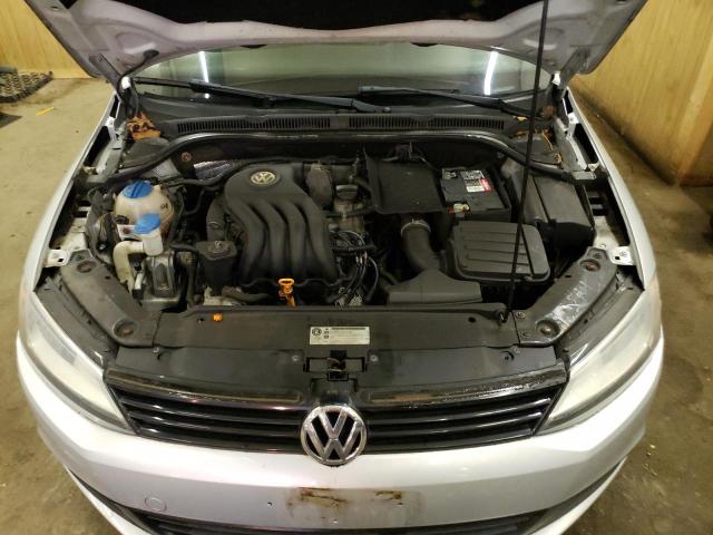 3VW2K7AJ3BM016693 - 2011 VOLKSWAGEN JETTA SILVER photo 7