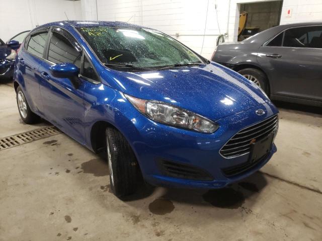 3FADP4EJ8KM142818 - 2019 FORD FIESTA SE BLUE photo 1