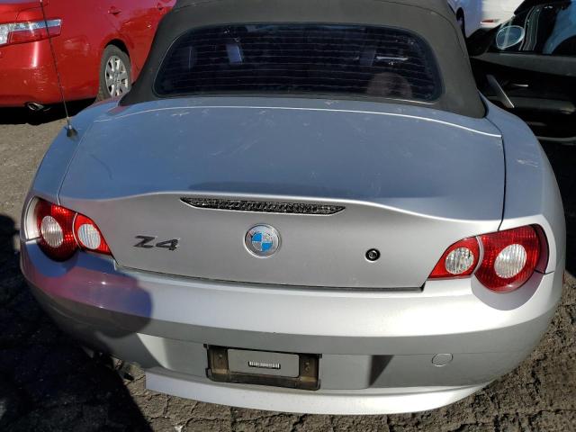 4USBT33585LS54306 - 2005 BMW Z4 2.5 SILVER photo 10