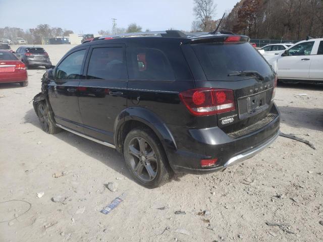 3C4PDCGG9HT500972 - 2017 DODGE JOURNEY BLACK photo 3