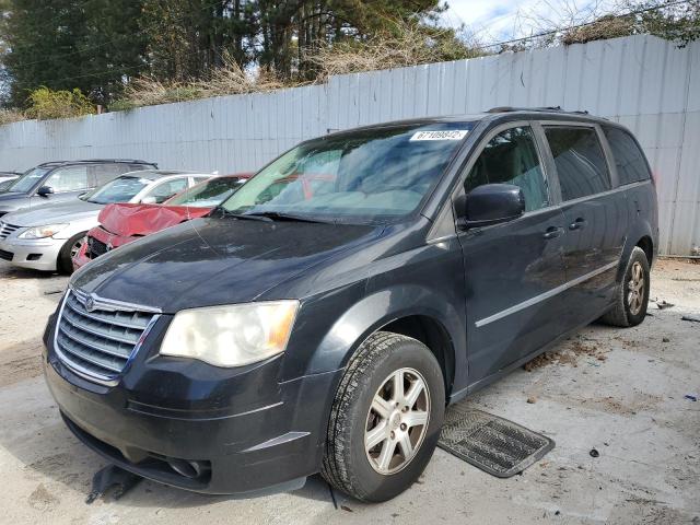 2A4RR5D10AR305707 - 2010 CHRYSLER TOWN AND C BLACK photo 2