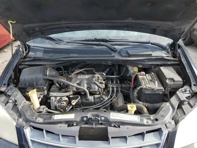 2A4RR5D10AR305707 - 2010 CHRYSLER TOWN AND C BLACK photo 7