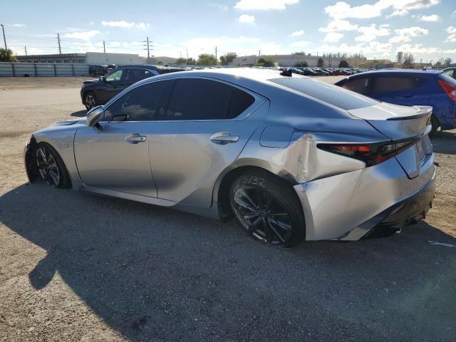 JTHGZ1B26N5050984 - 2022 LEXUS IS 350 F-S SILVER photo 2