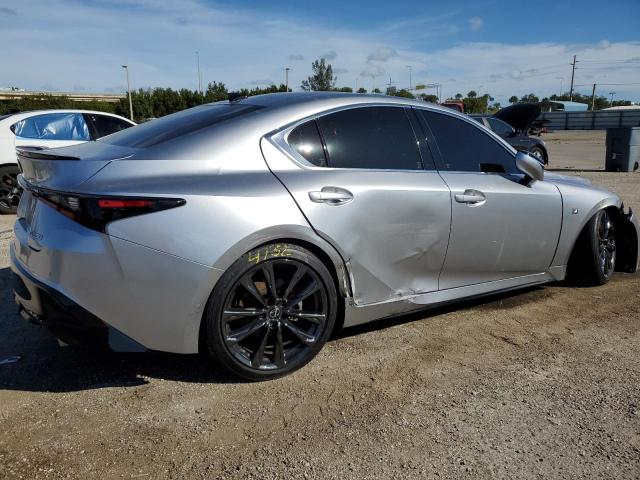 JTHGZ1B26N5050984 - 2022 LEXUS IS 350 F-S SILVER photo 3