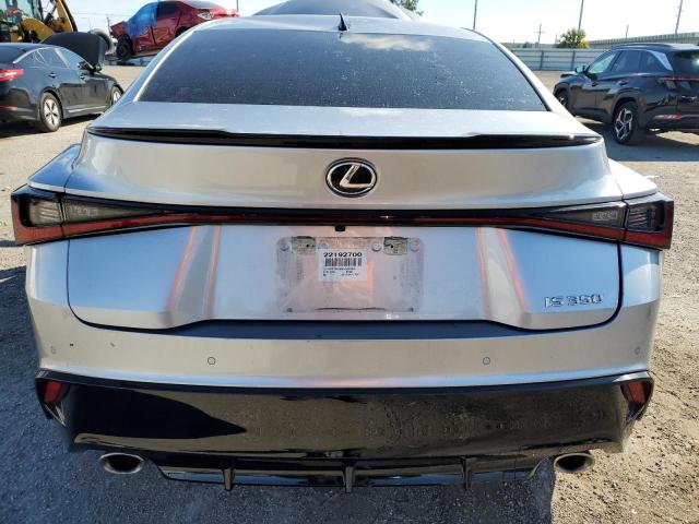 JTHGZ1B26N5050984 - 2022 LEXUS IS 350 F-S SILVER photo 6