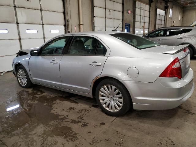 3FAHP0JA1CR438297 - 2012 FORD FUSION SEL SILVER photo 2