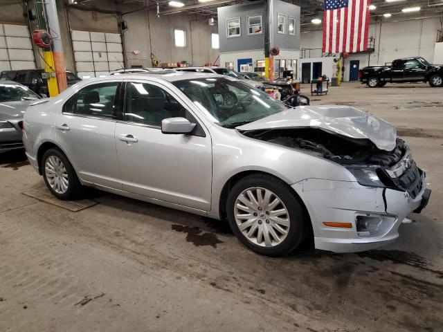 3FAHP0JA1CR438297 - 2012 FORD FUSION SEL SILVER photo 4