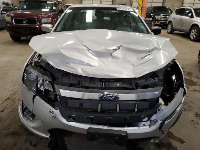 3FAHP0JA1CR438297 - 2012 FORD FUSION SEL SILVER photo 5