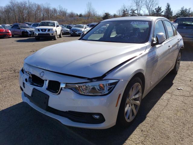 WBA8E5G58JNV02906 - 2018 BMW 320 XI WHITE photo 2