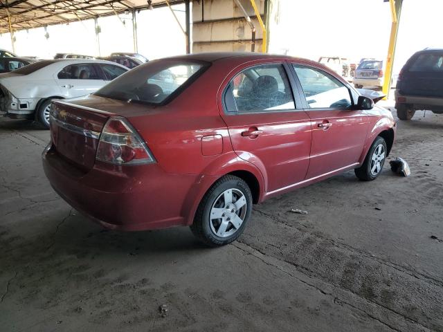 KL1TD5DE5BB232323 - 2011 CHEVROLET AVEO LS RED photo 3