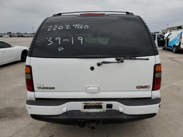 1GKEK63U63J175793 - 2003 GMC YUKON DENA WHITE photo 6