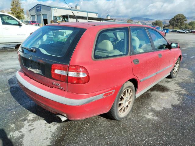 YV1VW29551F757466 - 2001 VOLVO V40 1.9T RED photo 4