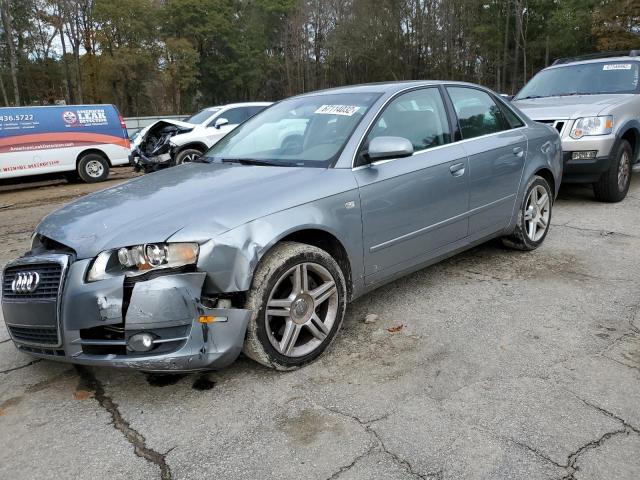 WAUAF78E66A271320 - 2006 AUDI A4 2 TURBO SILVER photo 1