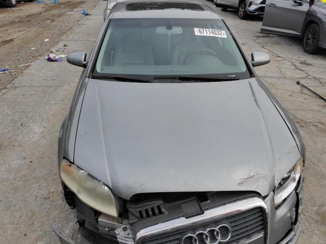 WAUAF78E66A271320 - 2006 AUDI A4 2 TURBO SILVER photo 5