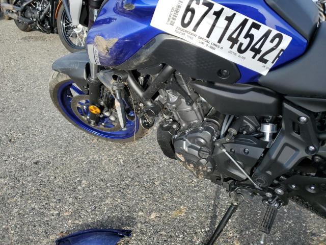 JYARM32E3MA001404 - 2021 YAMAHA MT07 BLUE photo 9